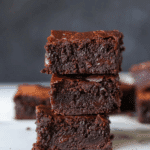 3 Ingredient Brownies with Banana