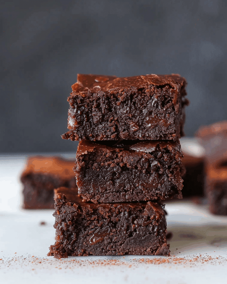 3 Ingredient Brownies with Banana
