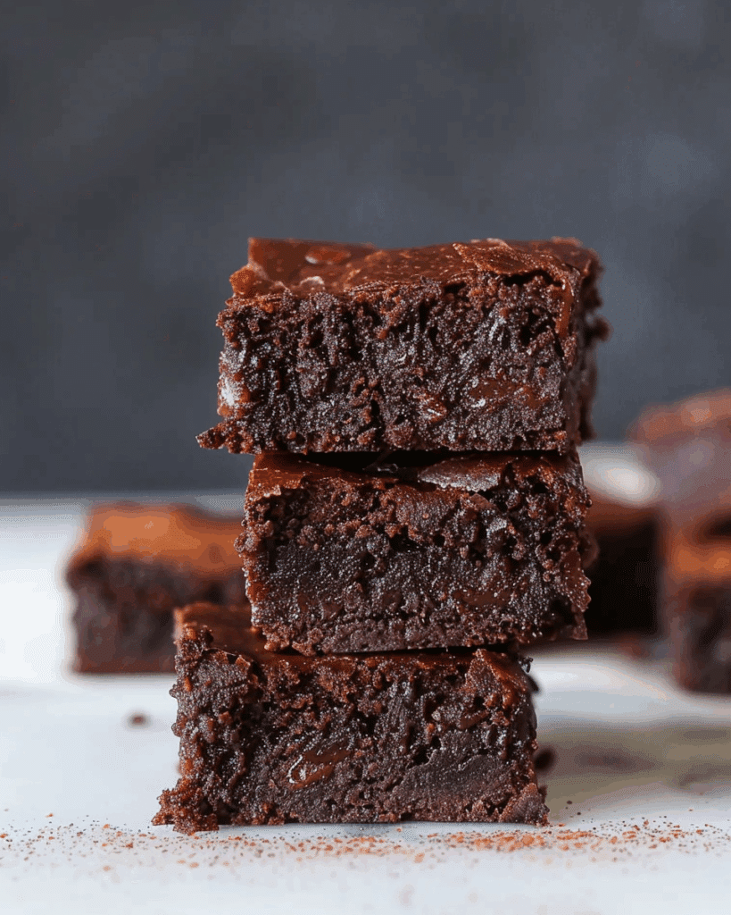 3 Ingredient Brownies with Banana