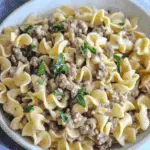 30-Minute Ground Beef Stroganoff