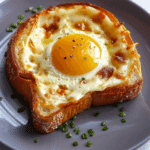 Air Fryer Egg & Cheese Toast