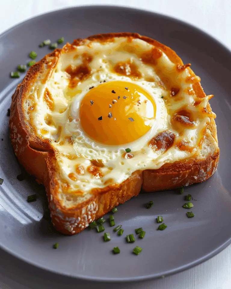 Air Fryer Egg & Cheese Toast