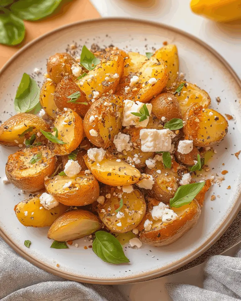 Baked Feta Potatoes