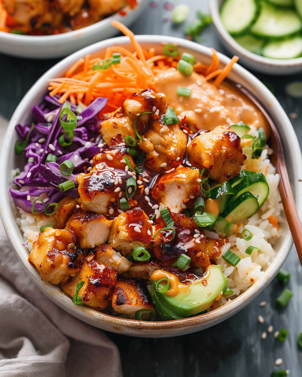 Bang Bang Chicken Bowl