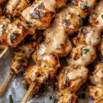 Bang Bang Chicken Skewers