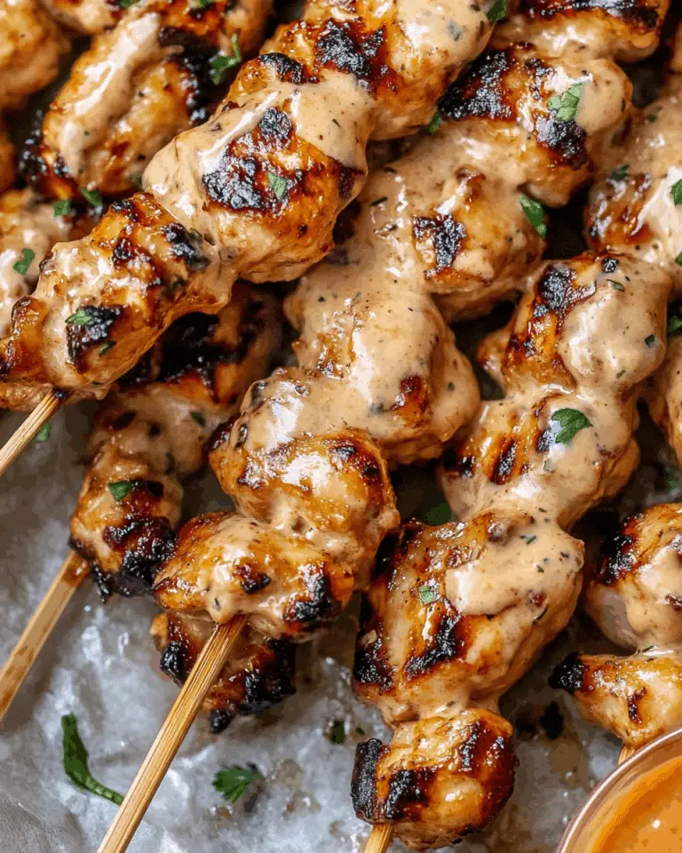 Bang Bang Chicken Skewers