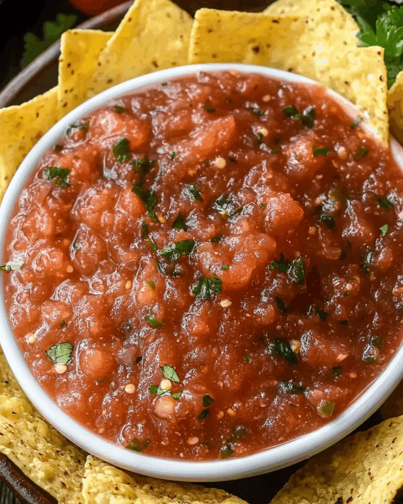 Best 5-Minute Fire Roasted Salsa