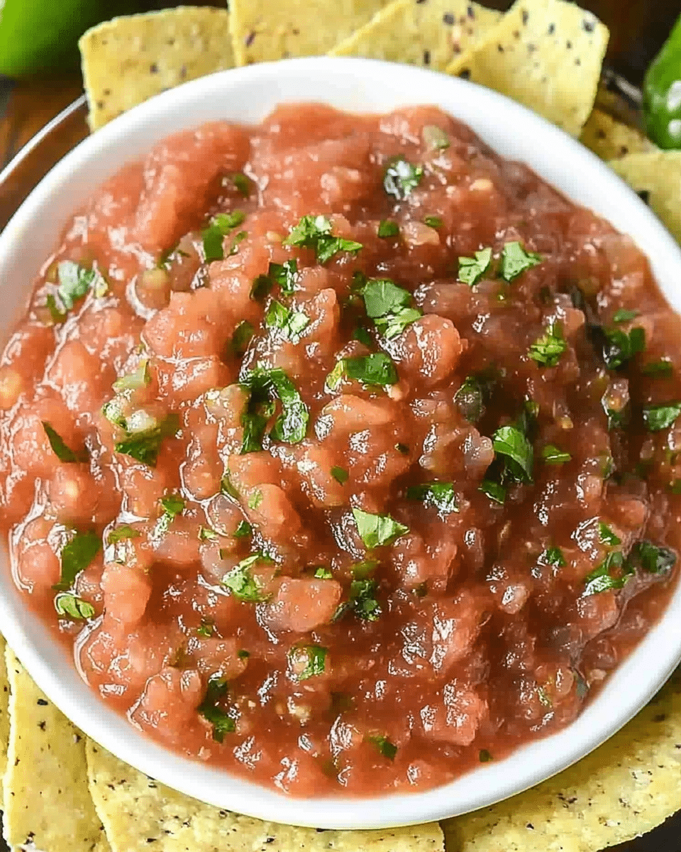 Best 5-Minute Fire Roasted Salsa
