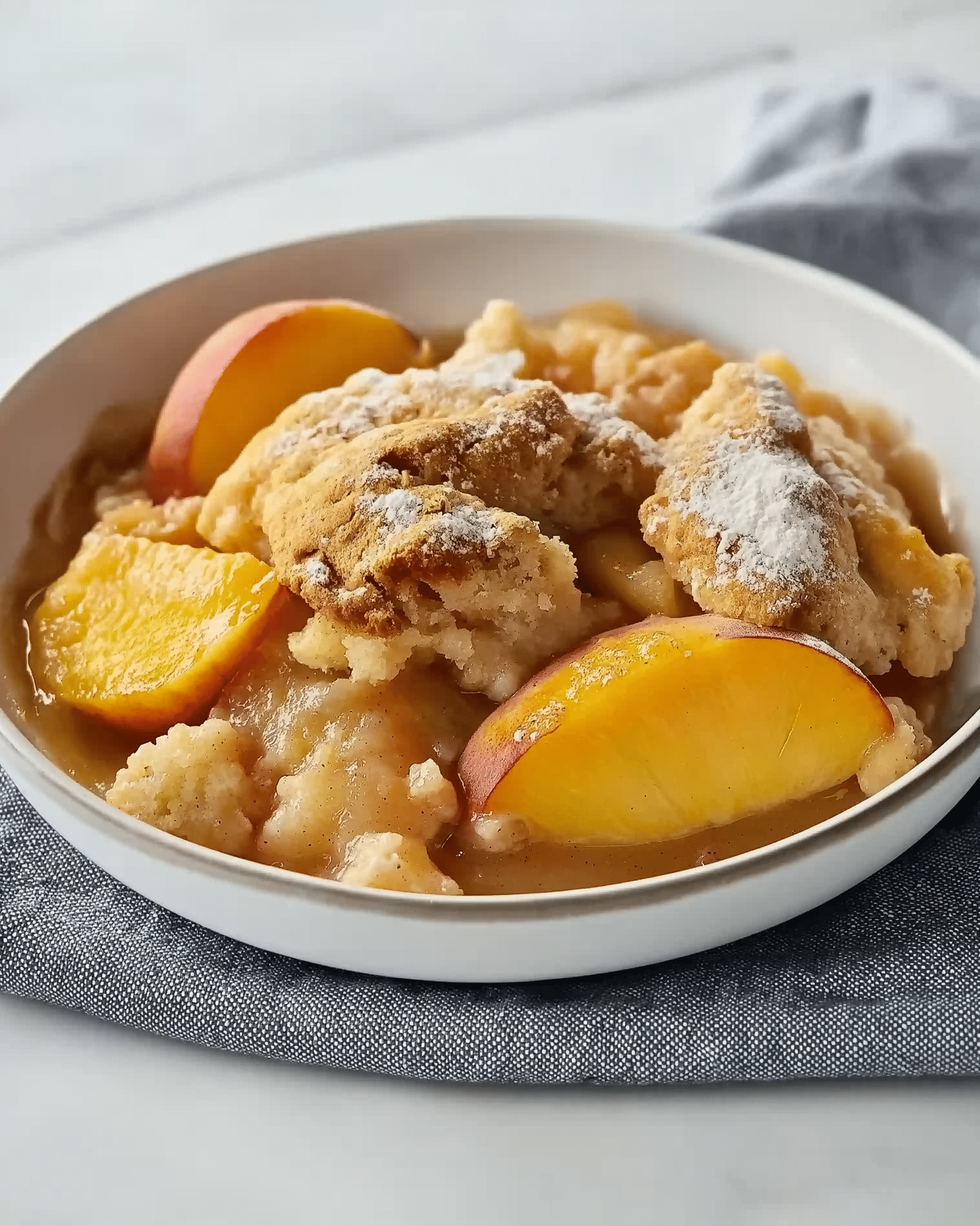 Best Ever Southern Peach Cobbler