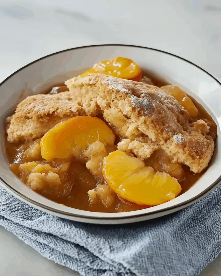 Best Ever Southern Peach Cobbler