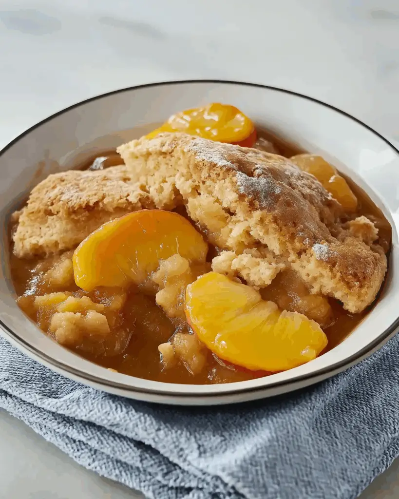 Best Ever Southern Peach Cobbler
