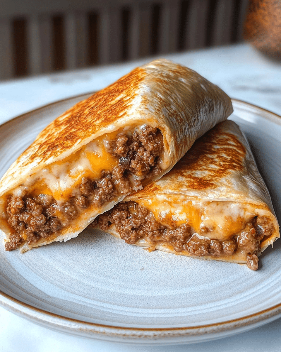 Best Grilled Cheese Burrito
