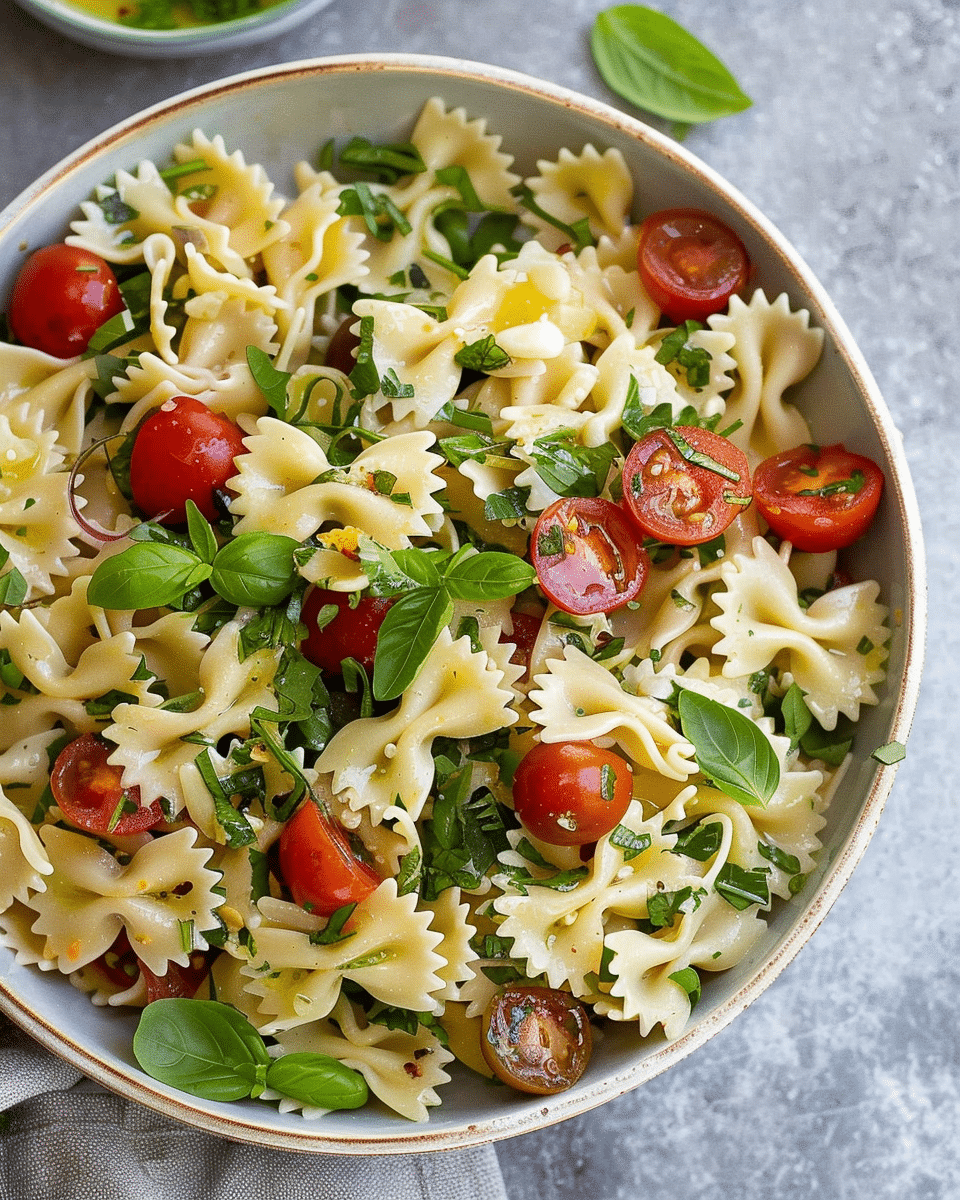 Bow Tie Pasta Salad