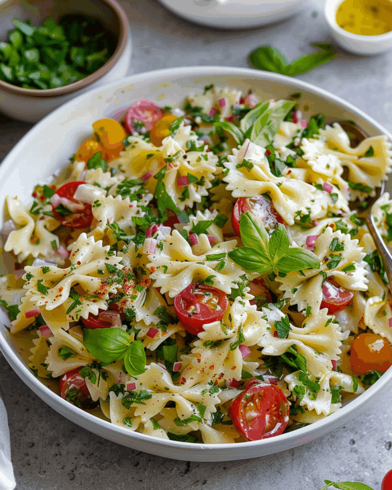 Bow Tie Pasta Salad