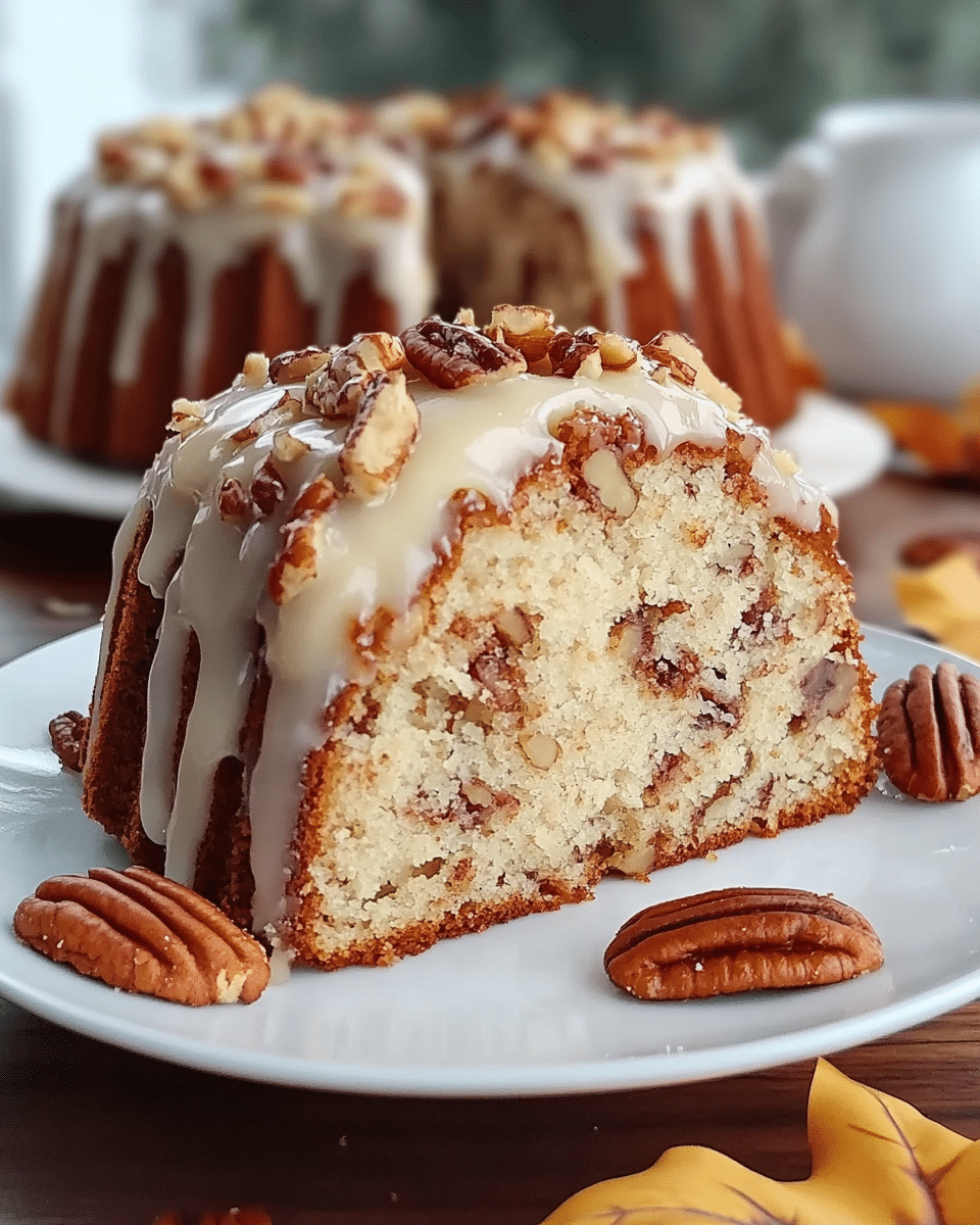 Butter Pecan Pound Cake