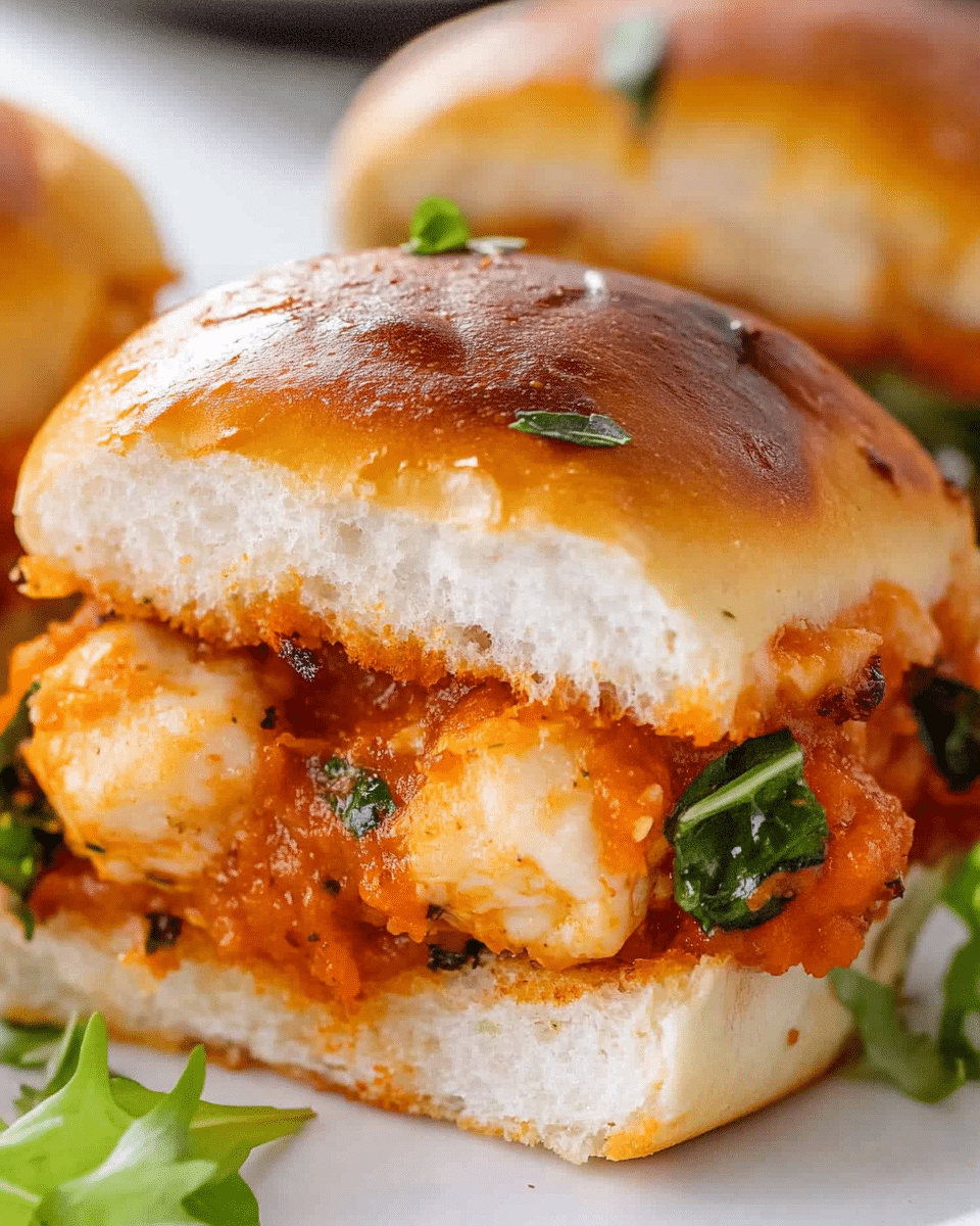 Chicken Parmesan Sliders