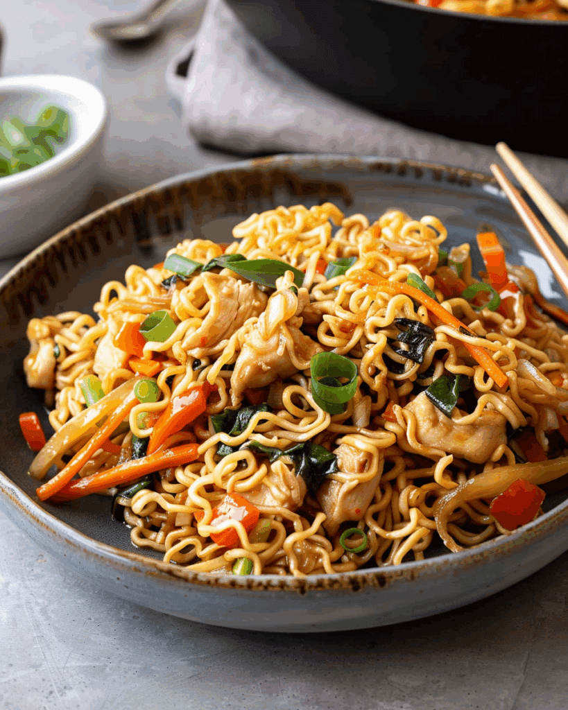 Chicken Ramen Stir Fry