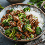 Chinese Beef and Broccoli