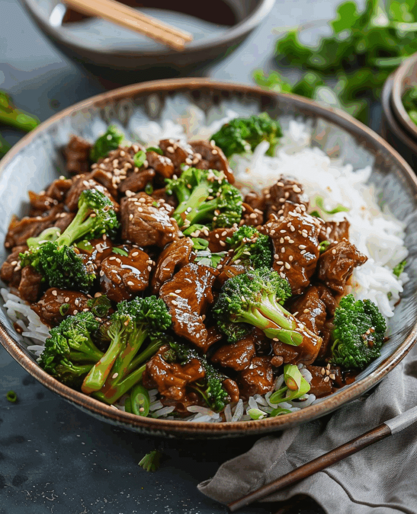 Chinese Beef and Broccoli