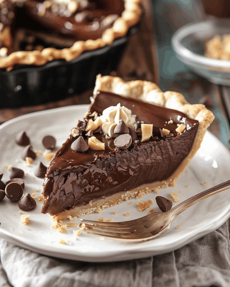 Chocolate Peanut Butter Pie