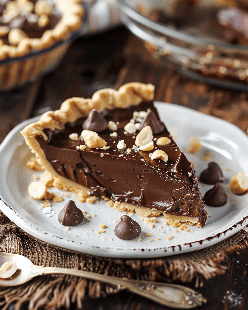 Chocolate Peanut Butter Pie