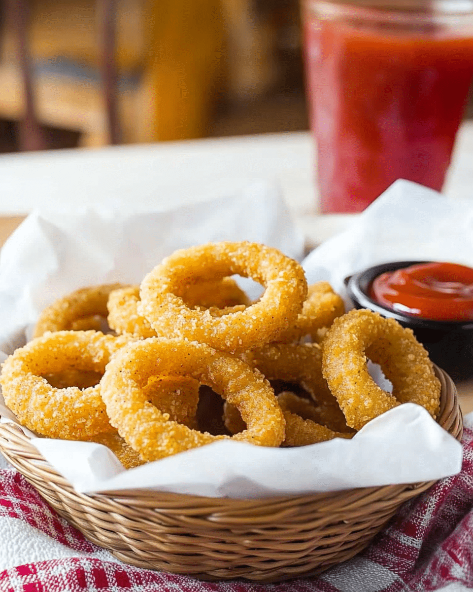 Crispy Baked Onion Rings