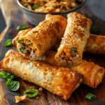 Crunchy Nacho Egg Rolls