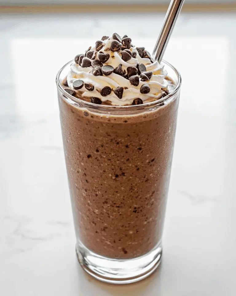 Double Chocolate Chip Frappuccino
