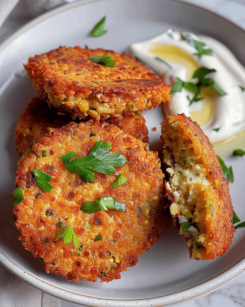 Easy 6-Ingredient Lentil Burgers