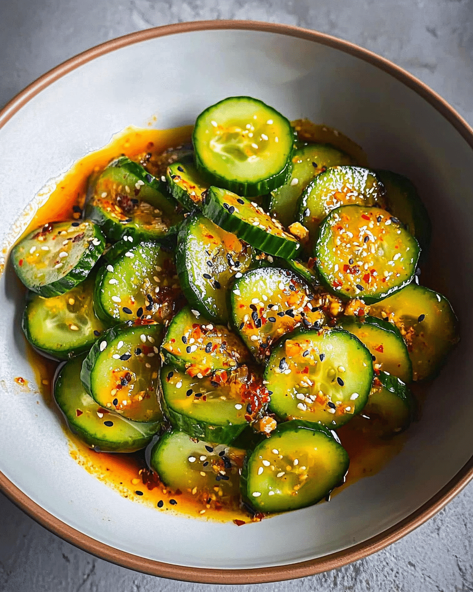 Easy Asian Cucumber Salad