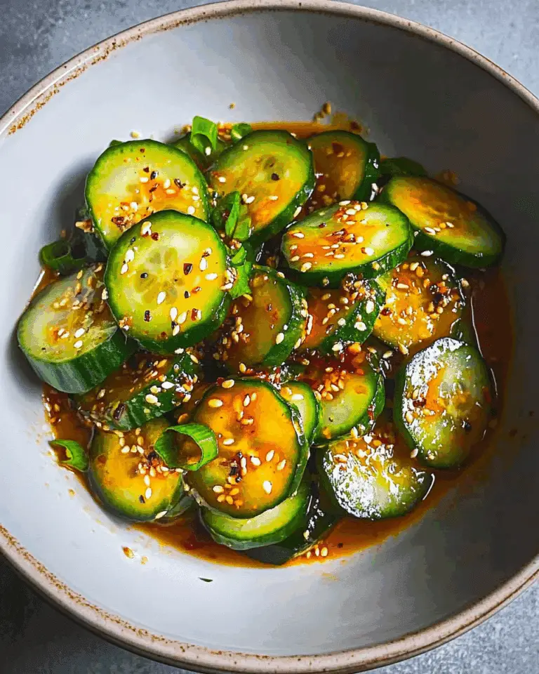 Easy Asian Cucumber Salad
