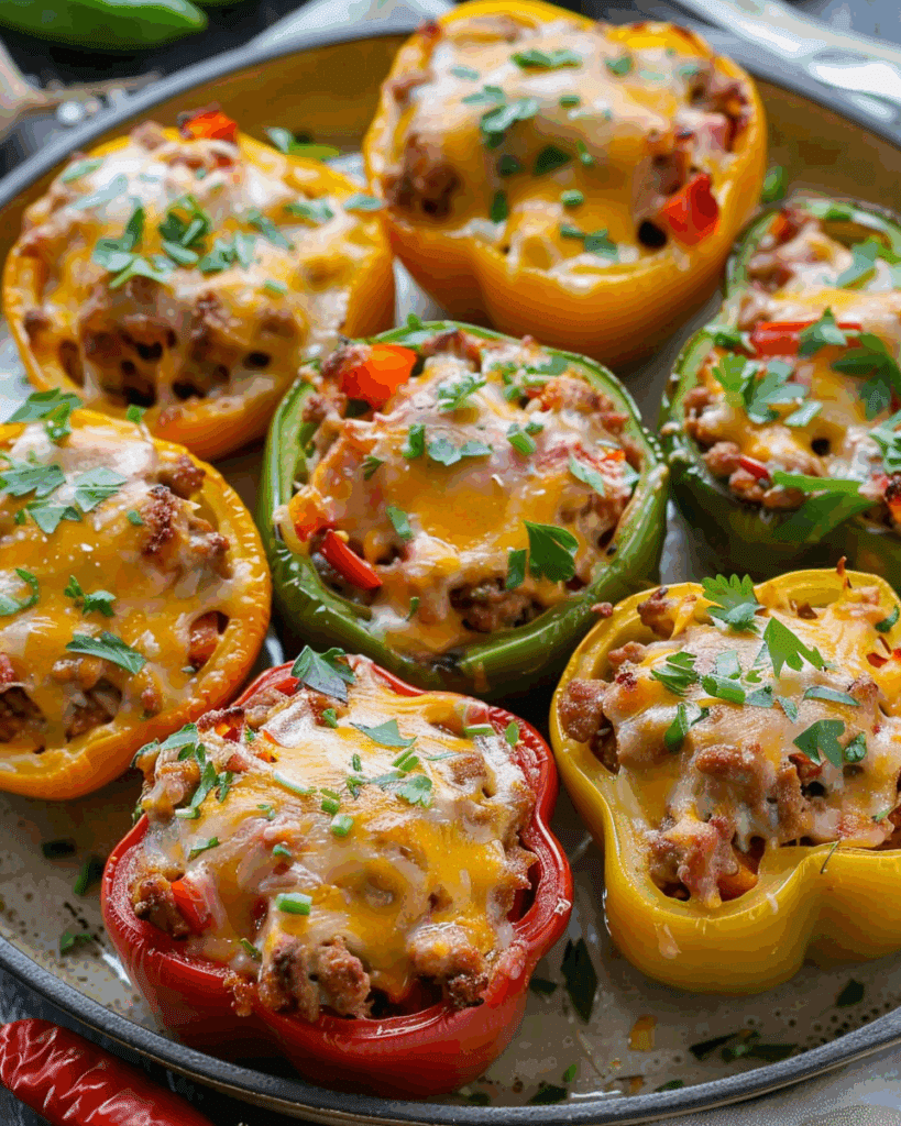 Easy Stuffed Bell Peppers