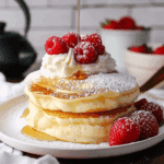 Fluffy Japanese Soufflé Pancakes