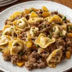 French Onion Beef and Cheese Tortellini
