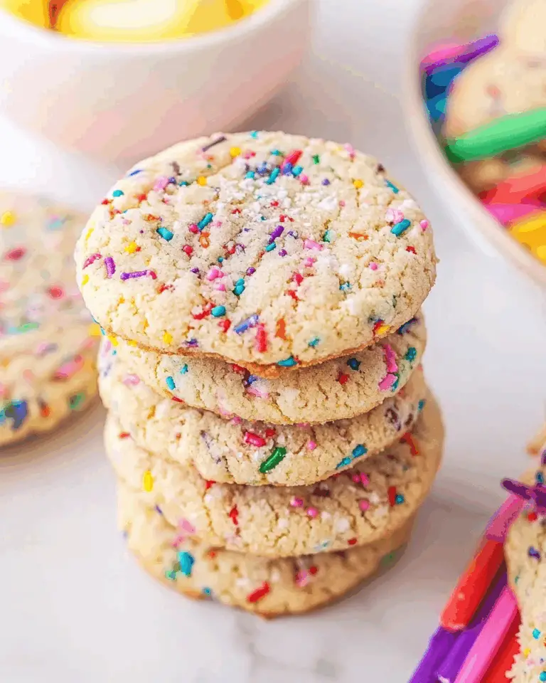 Funfetti Cake Mix Cookies