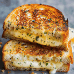 Garlic Bread Grilled Cheese