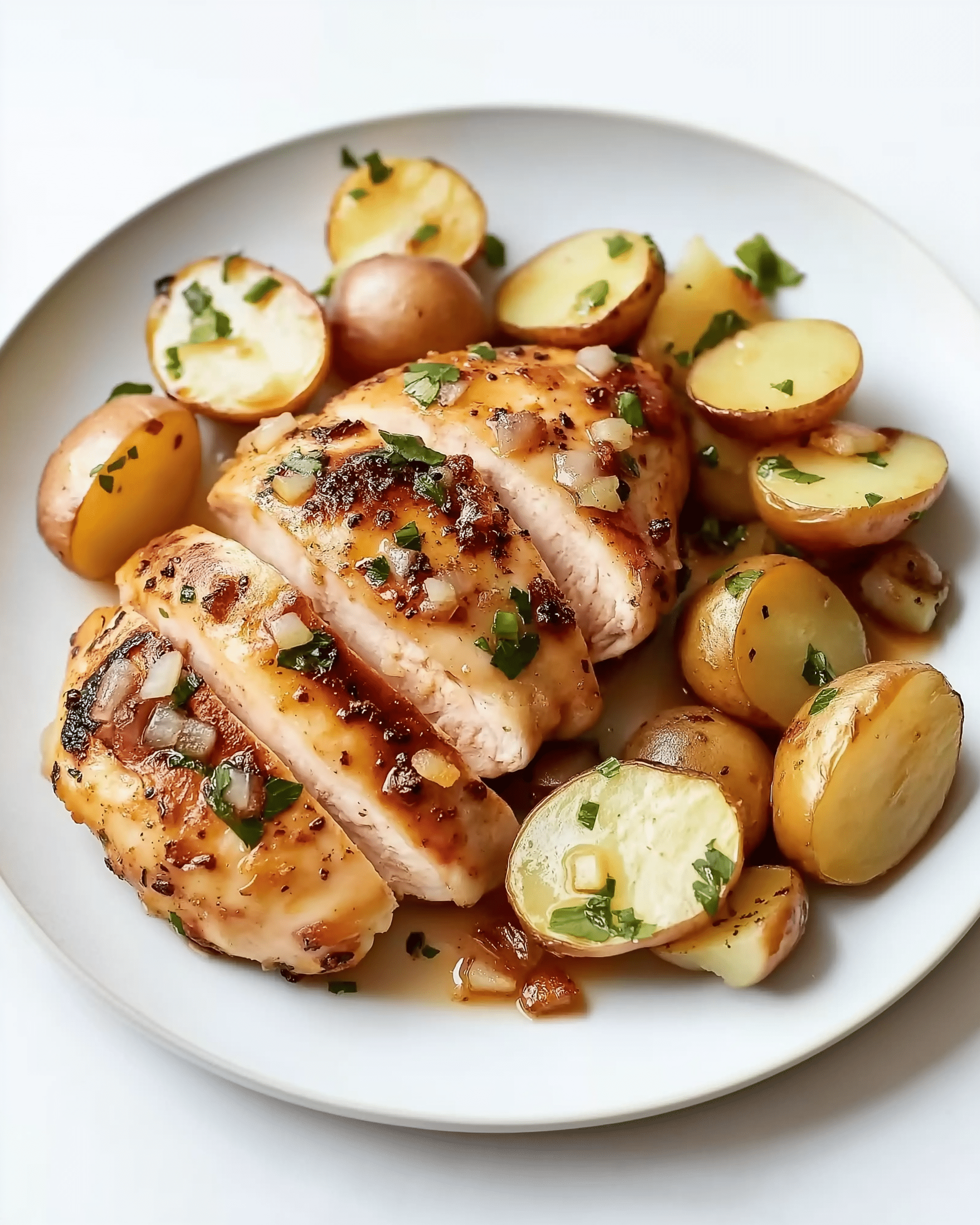 Garlic Parmesan Chicken and Potatoes