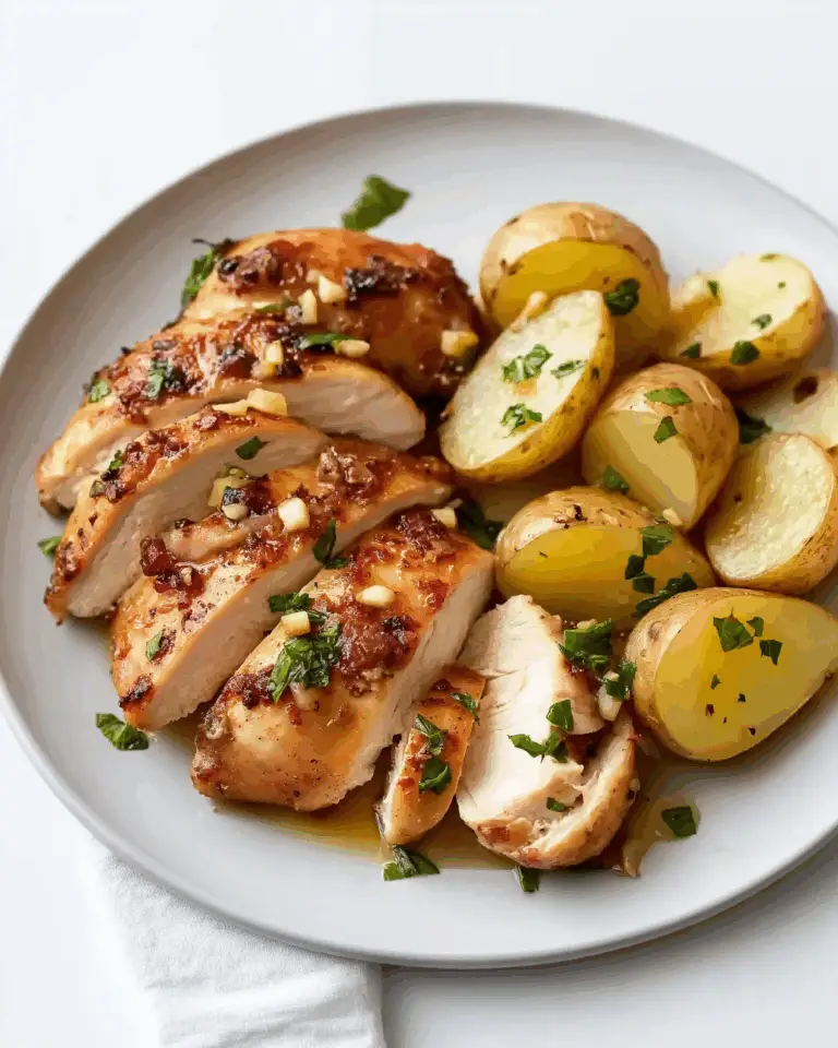 Garlic Parmesan Chicken and Potatoes