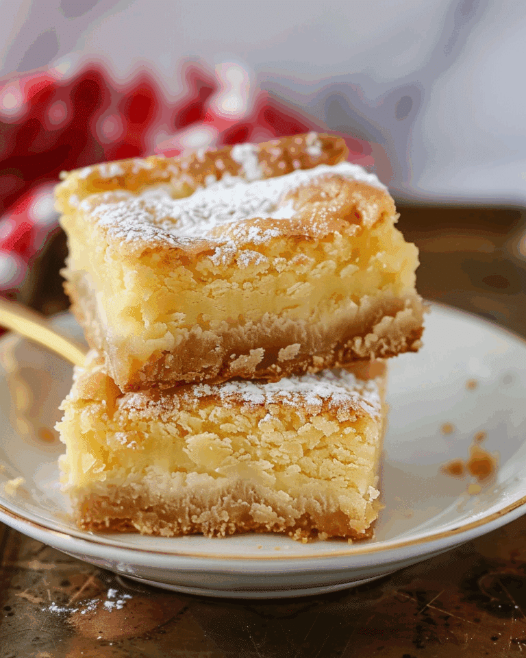 Gooey Butter Cake Bars