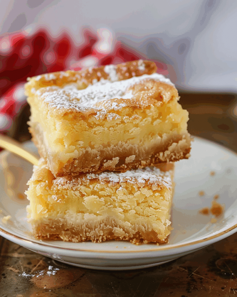 Gooey Butter Cake Bars