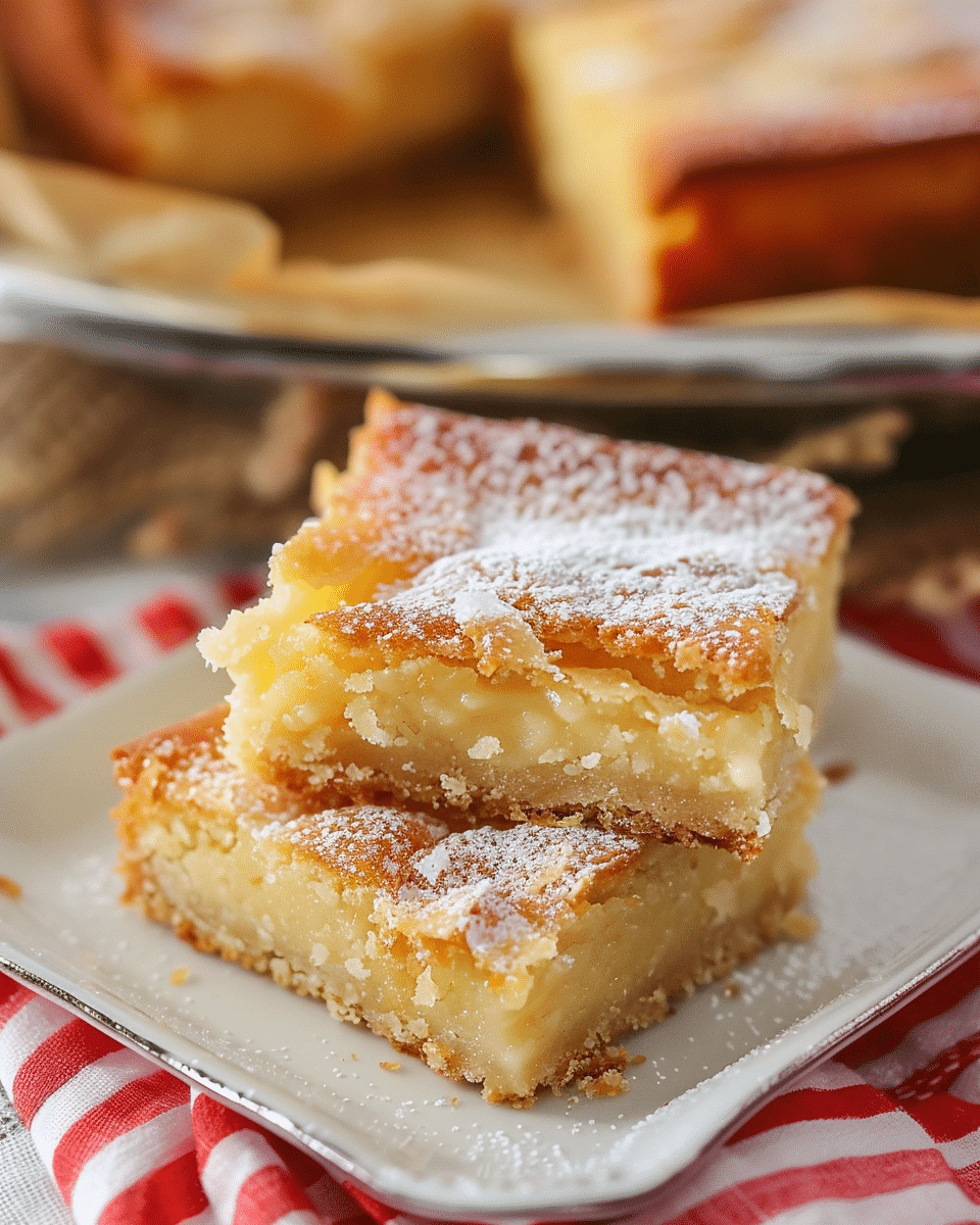 Gooey Butter Cake Bars