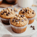 Healthy Greek Yogurt Peanut Butter Chocolate Chip Muffins