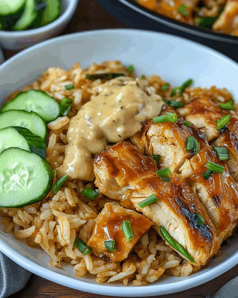 Hibachi Chicken and Rice Bake