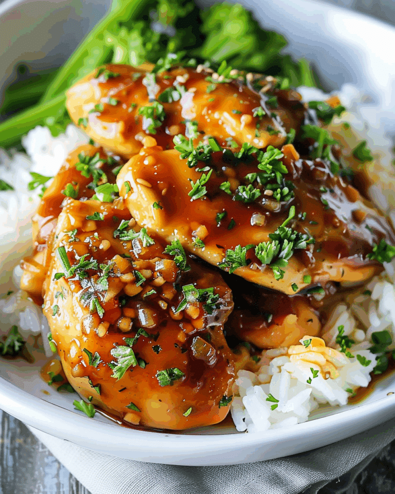 Honey Garlic Chicken Breasts