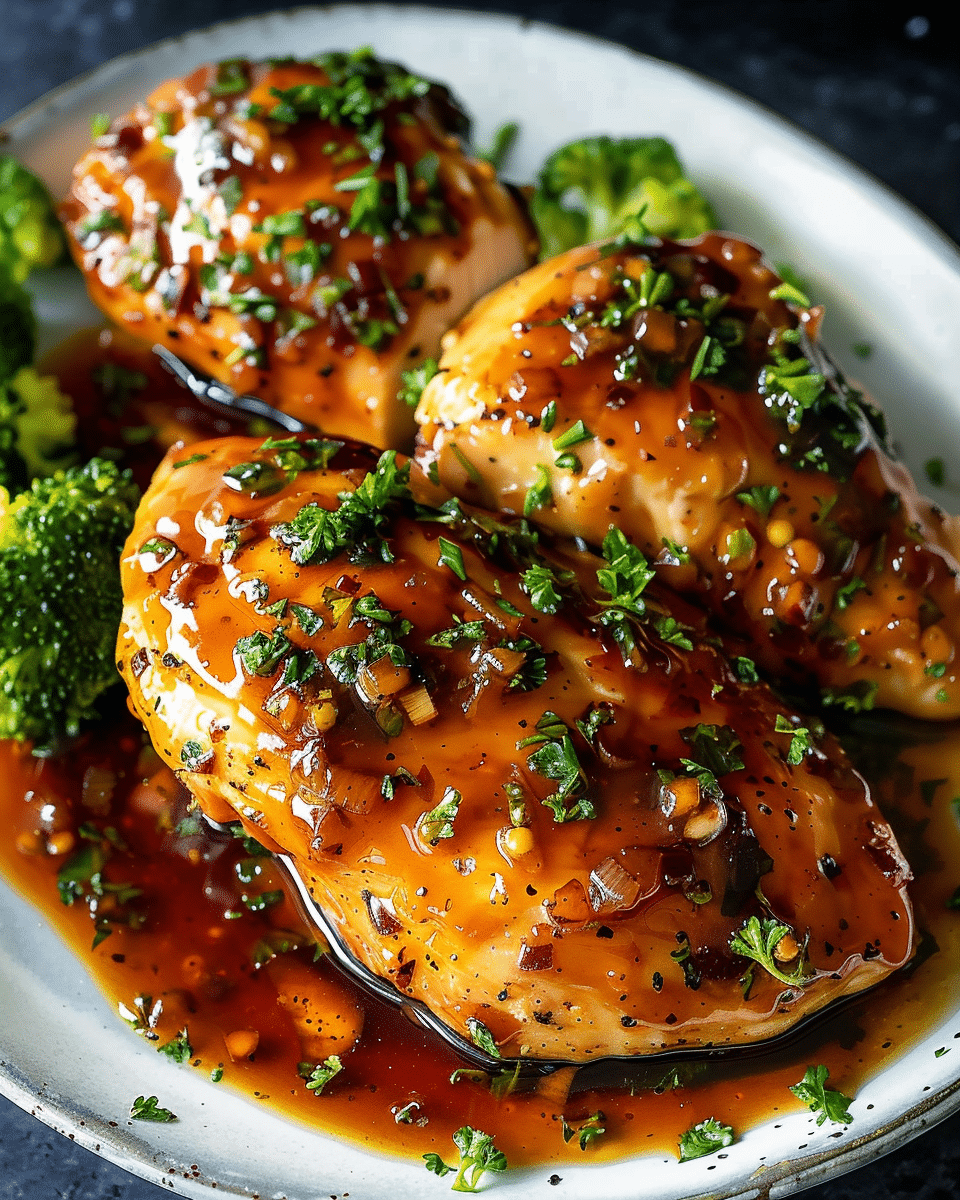 Honey Garlic Chicken Breasts