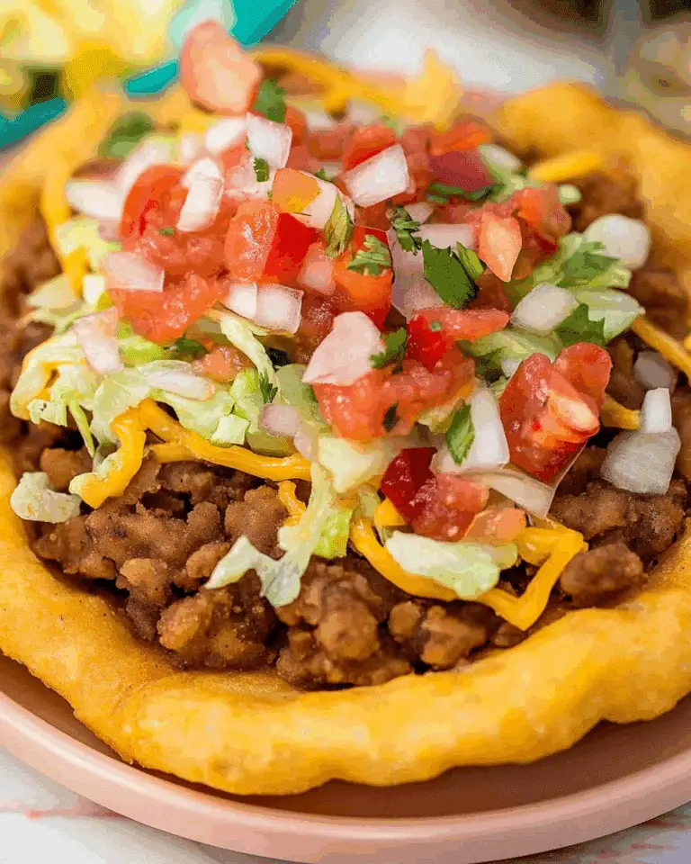 Indian Fry Bread Tacos