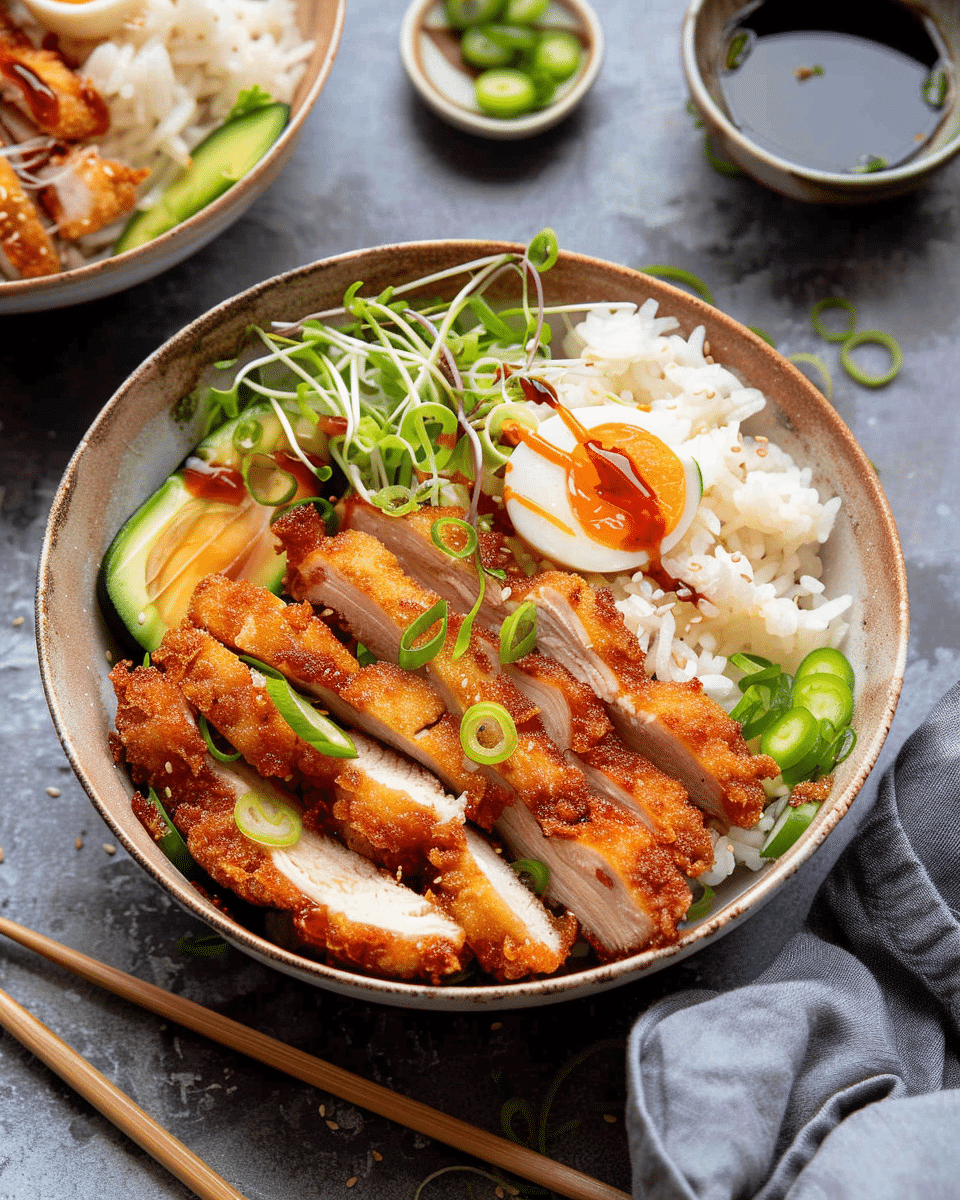 Japanese Katsu Bowls