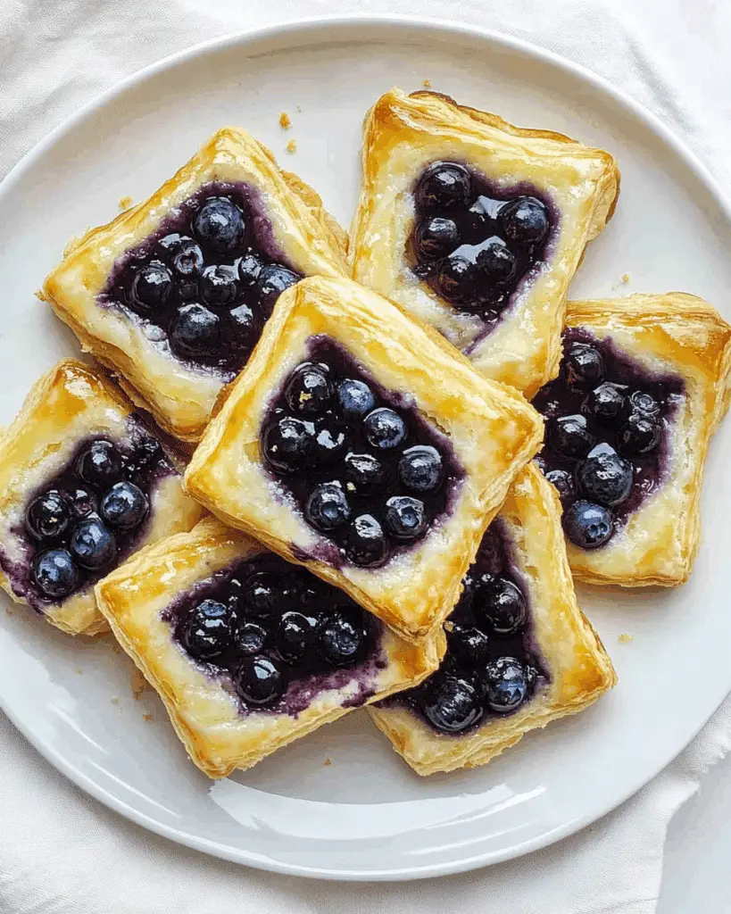 Lemon Blueberry Cream Cheese Danish