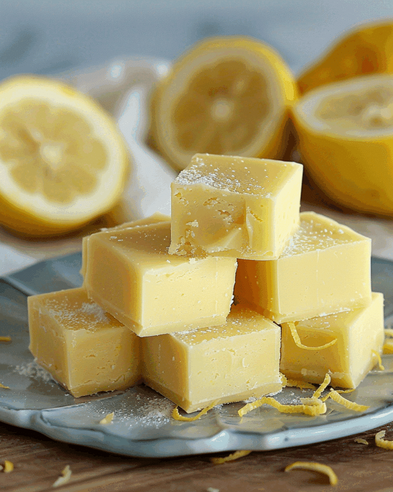 Lemon Fudge