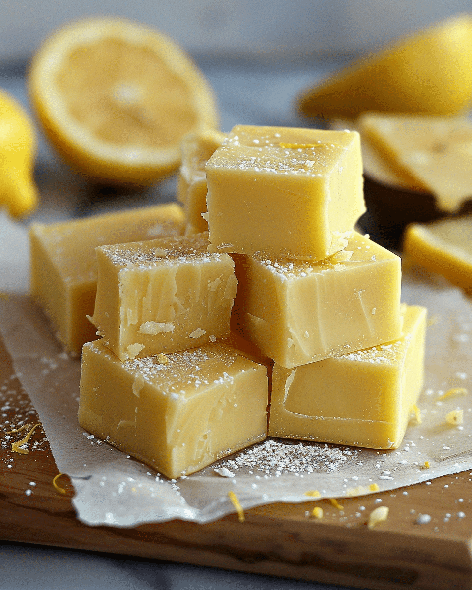 Lemon Fudge